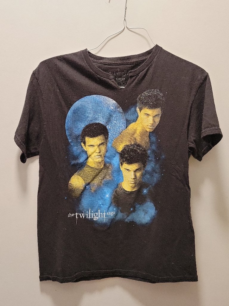 Rare Original Twilight Medium Shirt  Jacob Teamjacob Movie Band Famous Collect